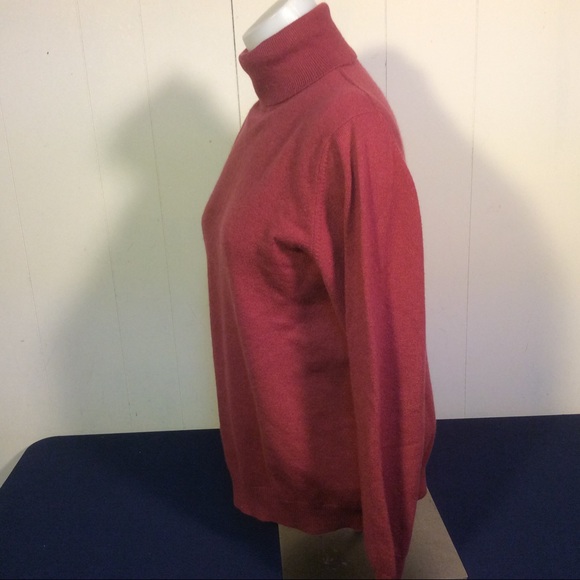 Lands’ End Womens Cashmere Turtleneck Sweater size Small - Picture 5 of 7